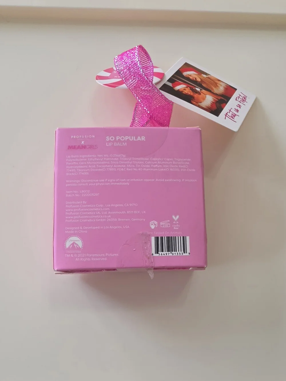 NIB Profusion x Mean Girls Makeup Collection Bundle 5 Piece Limited Edition